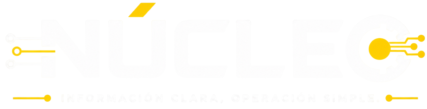 Nucleo — INFORMACION CLARA, OPERACION SIMPLE.
